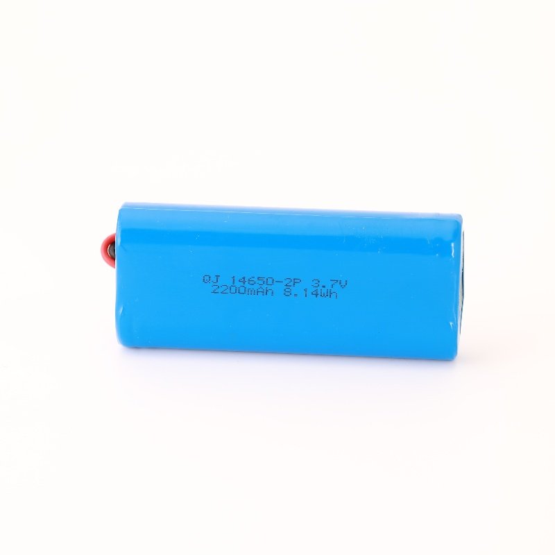 Wholesale 14650-2P 3.7V 2200mAh 8.14Wh Recycle Cyclic Rechargeable Lithium Li-Ion Batteries Battery Cells Wiring Harness Packs