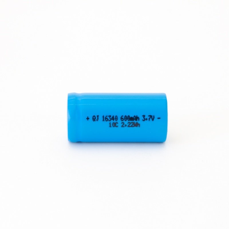 Wholesale High Rate 16340 3.7V 600mAh Cyclic Charging Rechargeable Cylindrical Digital Lithium Li Batteries Battery Cells