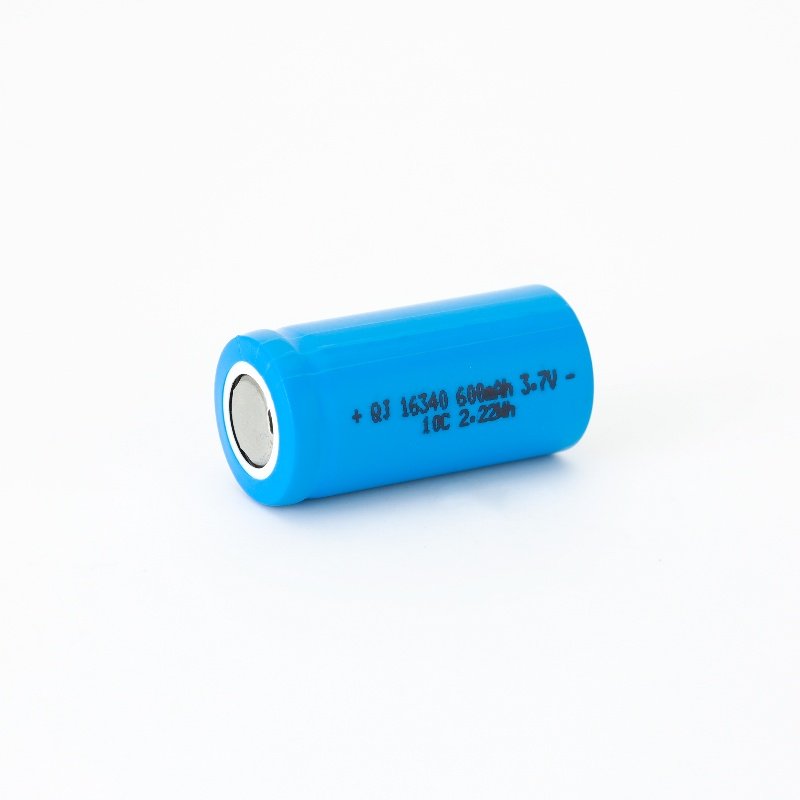 Wholesale High Rate 16340 3.7V 600mAh Cyclic Charging Rechargeable Cylindrical Digital Lithium Li Batteries Battery Cells