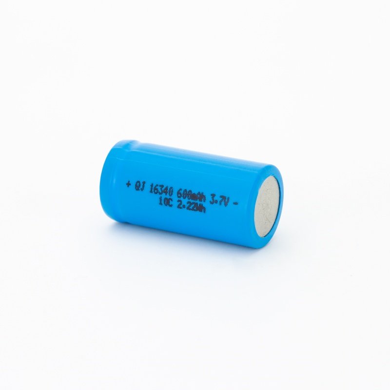 Wholesale High Rate 16340 3.7V 600mAh Cyclic Charging Rechargeable Cylindrical Digital Lithium Li Batteries Battery Cells
