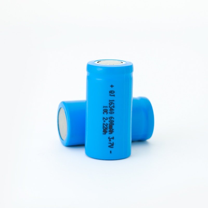 Wholesale High Rate 16340 3.7V 600mAh Cyclic Charging Rechargeable Cylindrical Digital Lithium Li Batteries Battery Cells