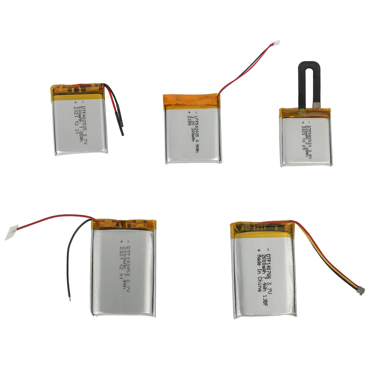 IEC62133 Certified Factory Directly Lithium Polymer 103665 3.7V 3000mAh Rechargeable Lipo Li-ion Battery for Digital Device
