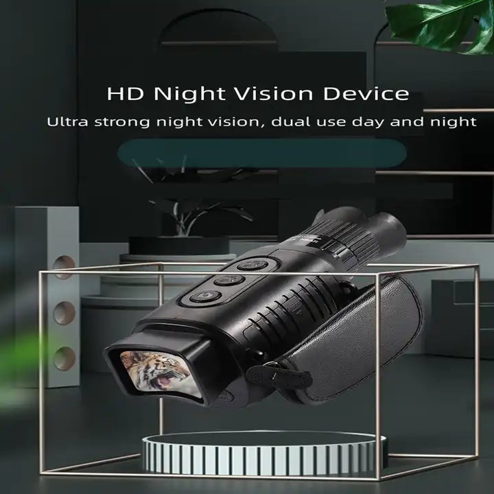 5X Zoom Monocular Telescope Infrared Night Vision OutdoorTelescope with Day Night Dual Use IP54 Waterproof Complete Dark Can See