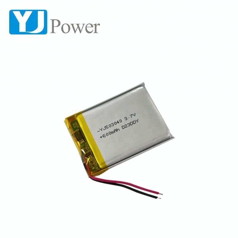 Rechargeable 3.7v 400mah 503040 lithium ion polymer lipo battery medical battery