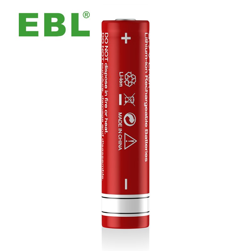 EBL 350mAh Lithium-ion Battery 3.7V 10440 Rechargeable Batteries