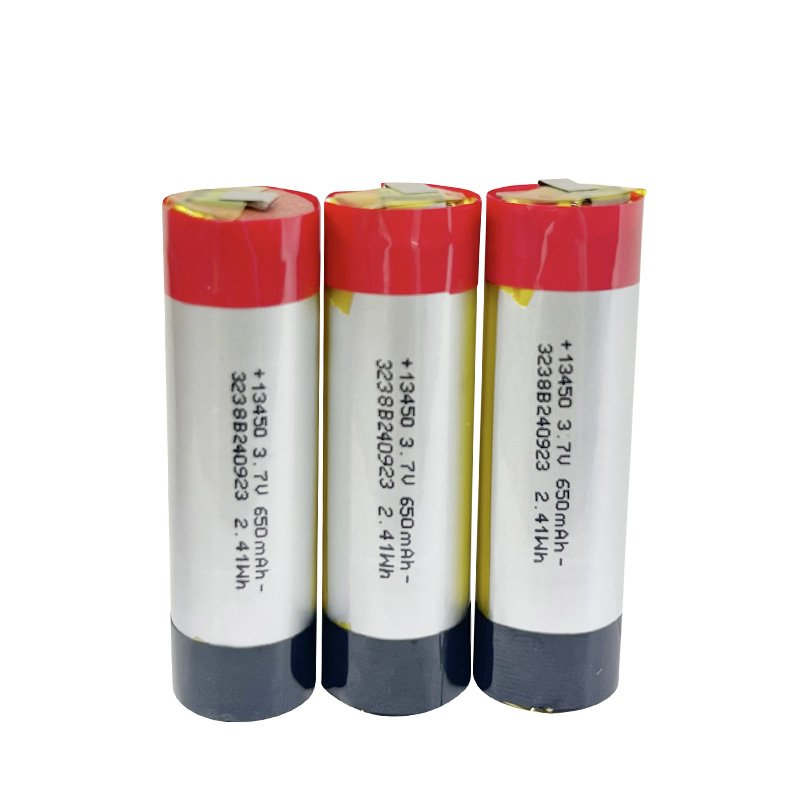 13450 650mAh 3.7V Li Polymer Battery Lithium Ion Cell 13450 Lipo Rechargeable li ion batteries Cell