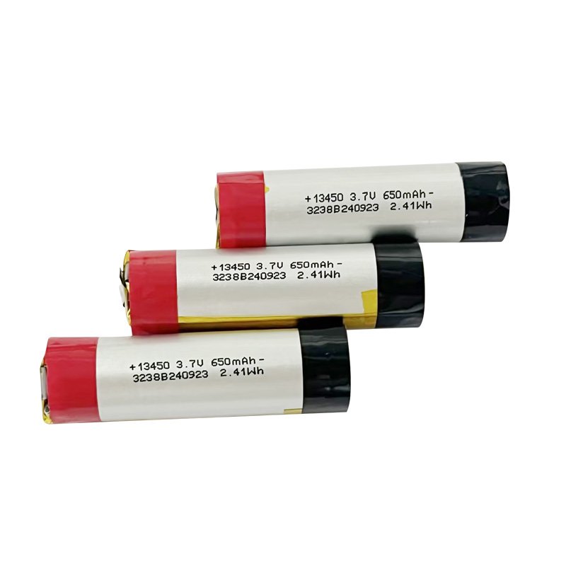 13450 650mAh 3.7V Li Polymer Battery Lithium Ion Cell 13450 Lipo Rechargeable li ion batteries Cell