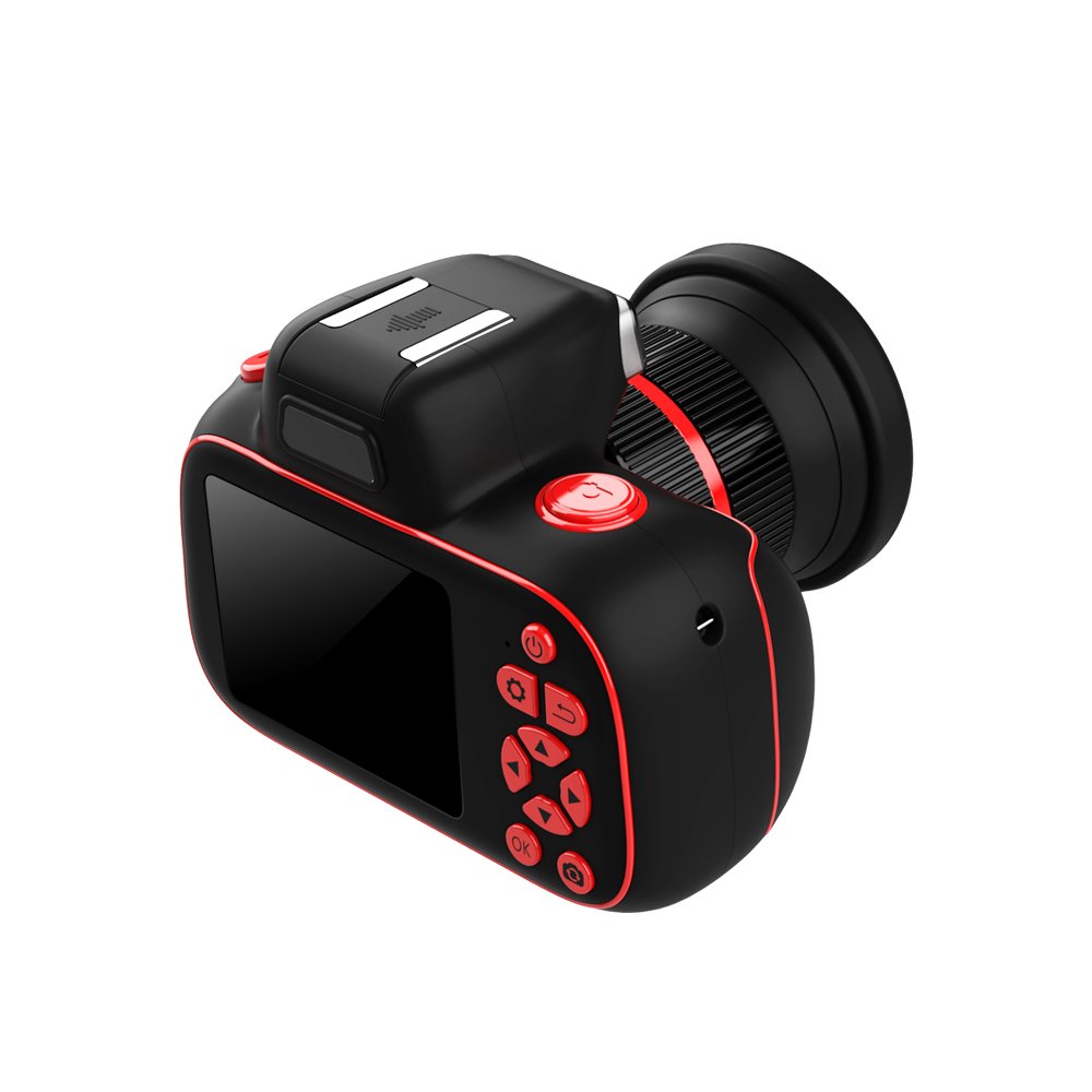 Kids Pro Photography Digital Cameras for Ages 7-12, Boy Camera with Rotatable Lens