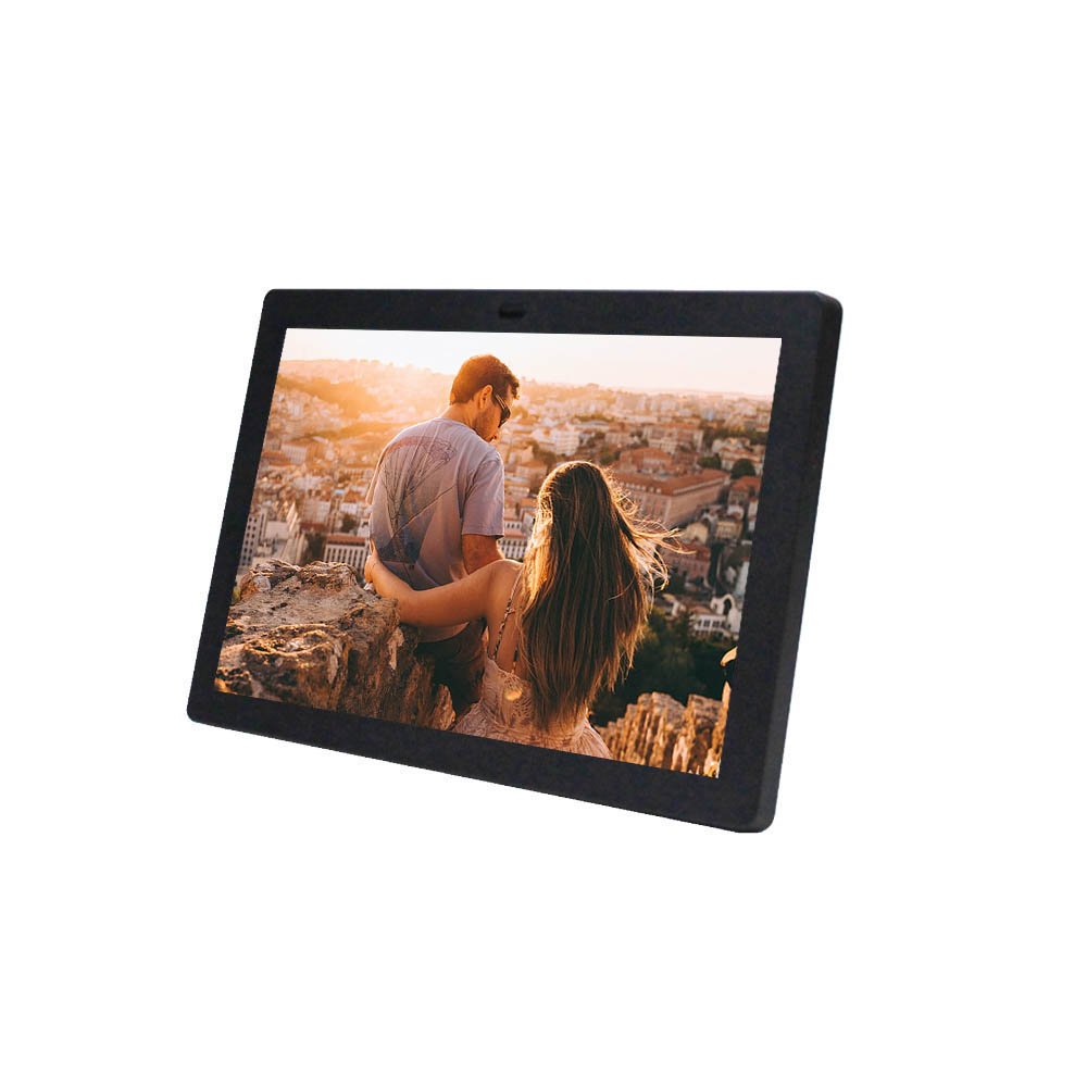 Factory Wholesale 8 Inch Digital Photo Frame WiFi Displaying Pictures Videos Clock Function MP4 Format Wall-Mountable Display