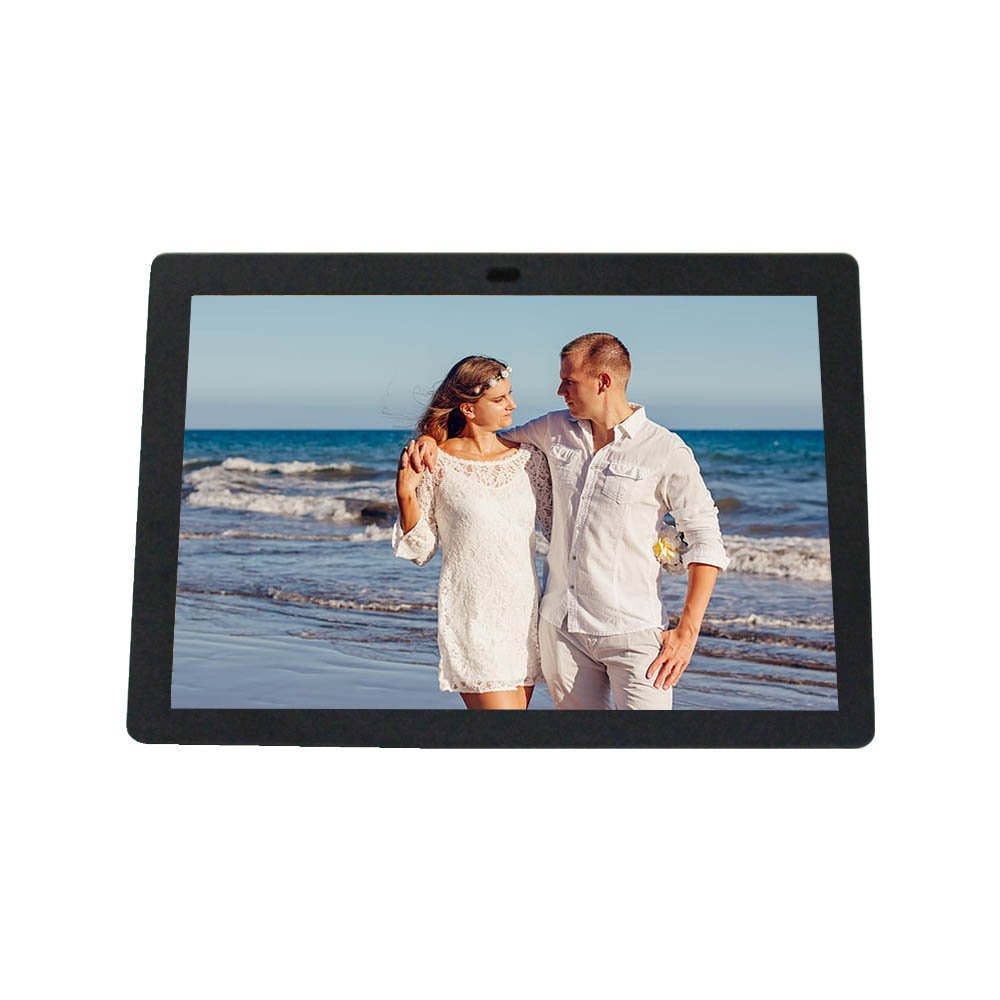Factory Wholesale 8 Inch Digital Photo Frame WiFi Displaying Pictures Videos Clock Function MP4 Format Wall-Mountable Display