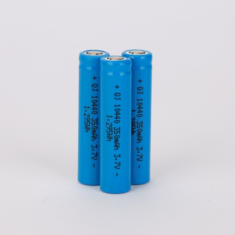 Wholesale 10440 3.7V 350mAh Recycle Cyclic Storage Rechargeable Cylindrical Digital Lithium Li-Ion Batteries Battery Cells