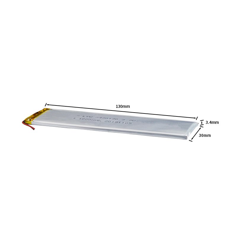 Factory selling primary batteries 3.7V Li-Po Battery rechargeable 1000mAh 3430130 Lithium Polymer Battery For Tablet Computer