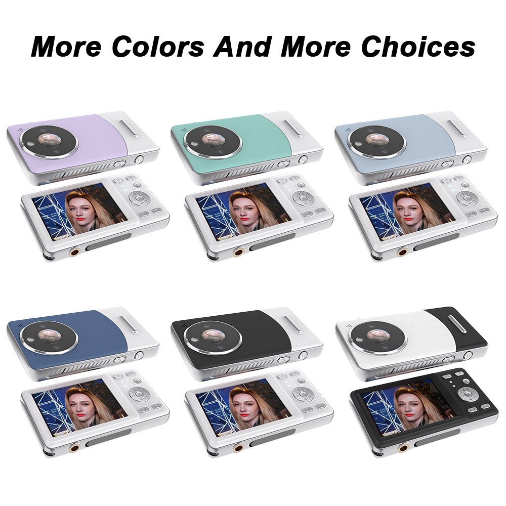 3 Inch 16x Face Recognition Mini Portable Hd Optical Anti-Shake Digital Camera best present and gift digital camera