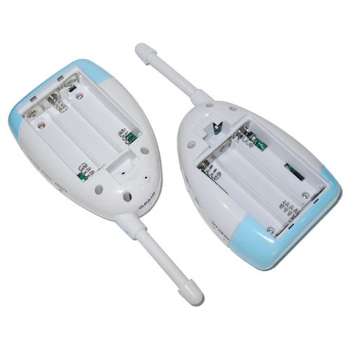 Temperature Wet Sensor Cry Vibration Alarm Wireless Audio Baby Monitor With Digital Signal FHSS Technology Two-way intercom