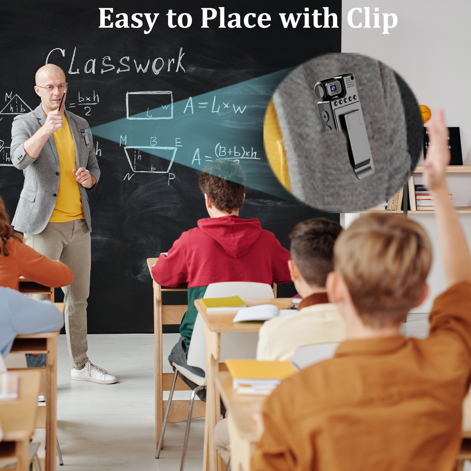 Mini Body Camera Video Recorder Digital Display Voice Recorder Night Vision with Long Battery WiFi Small Body Camera