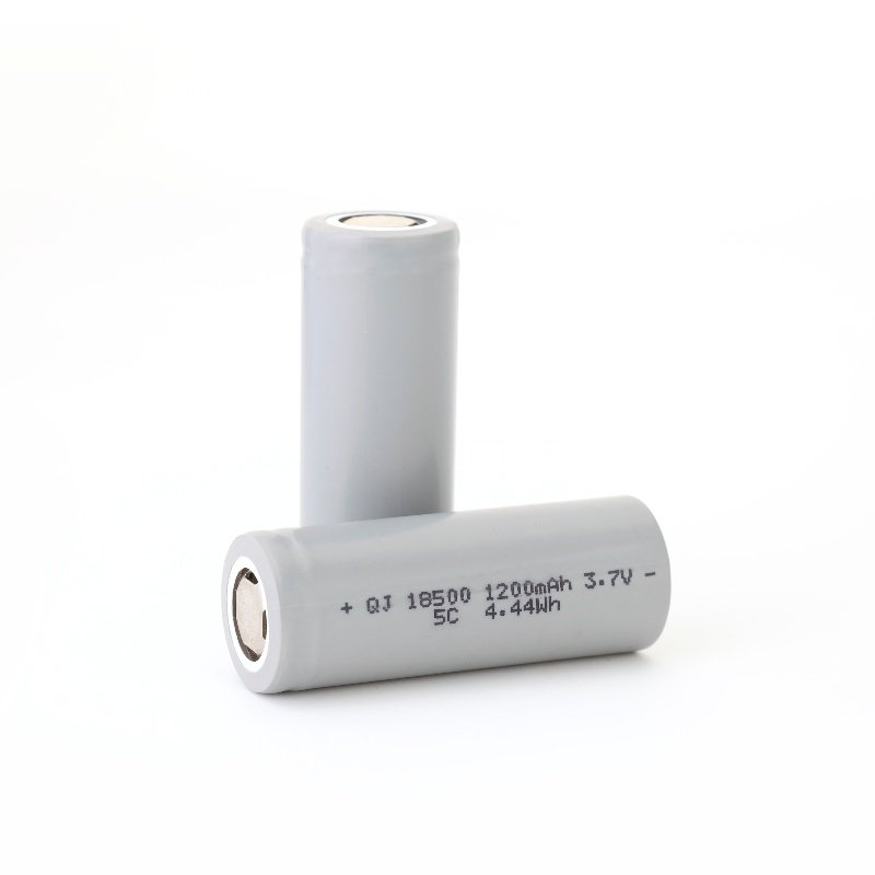 Wholesale High Rate 18500 3.7V 1200mAh 5C Recycle Cyclic Charging Rechargeable Digital Lithium Li-Ion Batteries Battery Cells