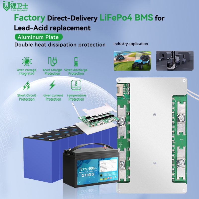 BMS 4S Battery Protection Board Lithium Hardware BMS 12v 100ah 4s 100a BMS Lifepo4