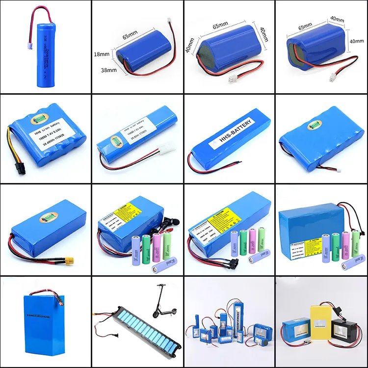 Rechargeable digital batteries 18650 5s1p 2500mAh 18v li-ion battery pack