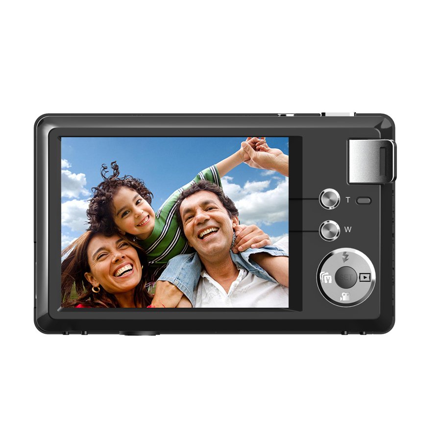 Winait High Quality 4k Home Use Portable Digital Compact Camera with 3.0'' IPS Screen and 16x Digital Zoom