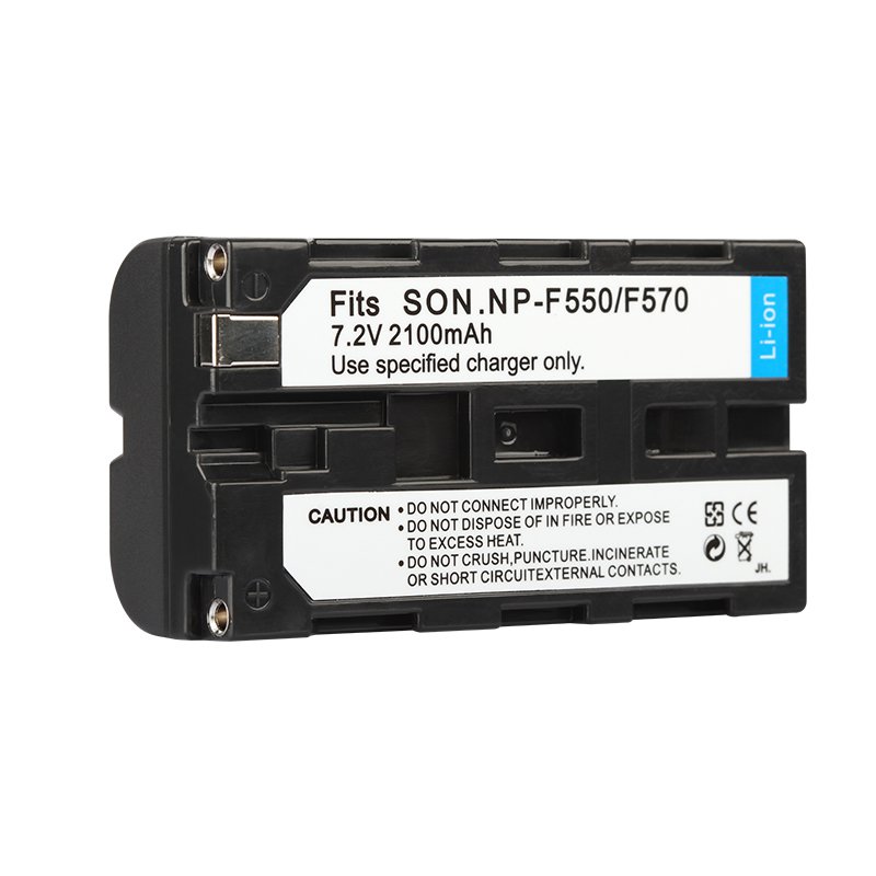 2100mah Battery NP-F550 for Sony Yongnuo Viltrox CCD-SC55 TR516 TR716 TR818 TR91 NP F550 F750 F960 F570 F970 Batteries Charger