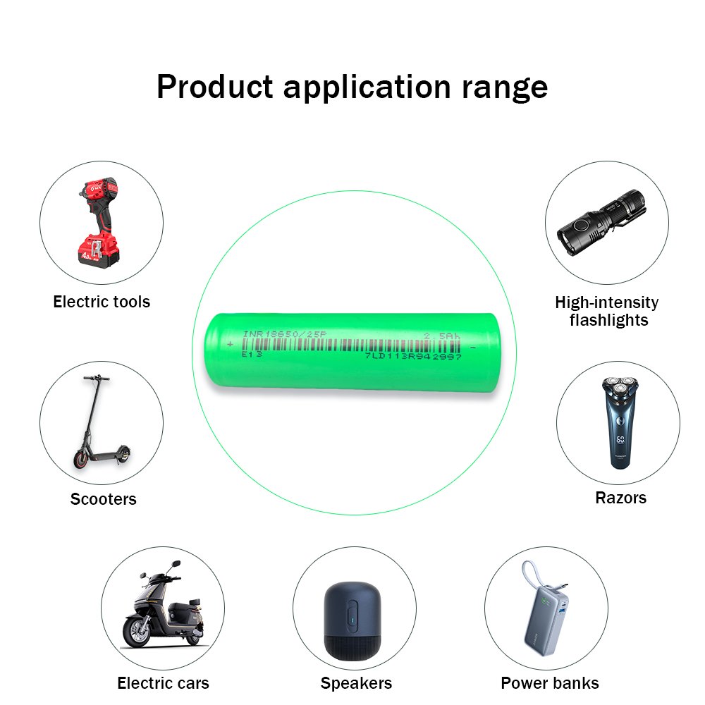 Original Inr 18650 lithium battery pack 3500mah 3.7v 3c akku 3500mah 10A Discharge High Drain Flashlight Battery