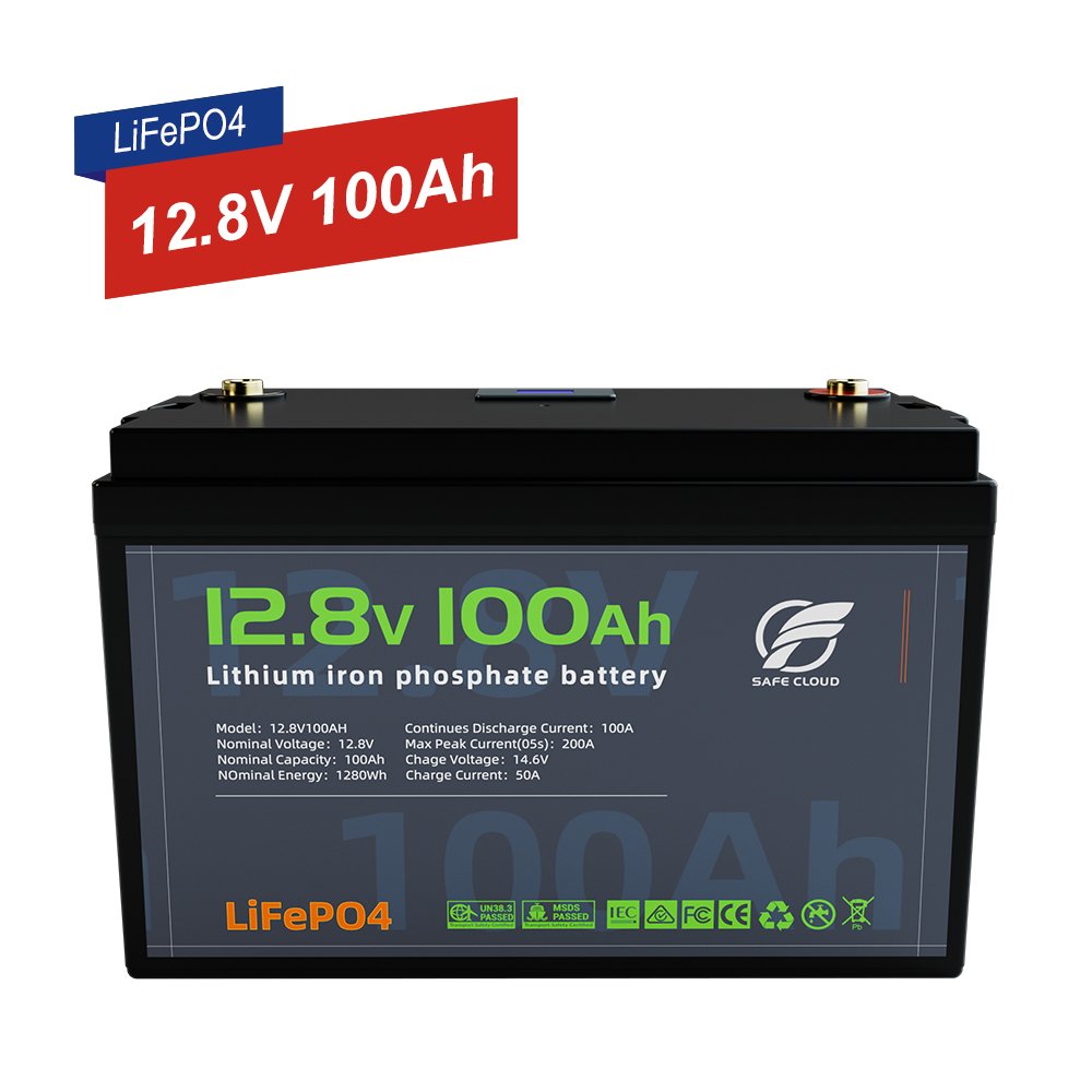 12V 100ah LiFePo4 Battery 12V 100Ah 150Ah 200Ah 300Ah LiFePo4 Lithium Battery 12V 100Ah 4000 cycles Caravan And Yacht Battery