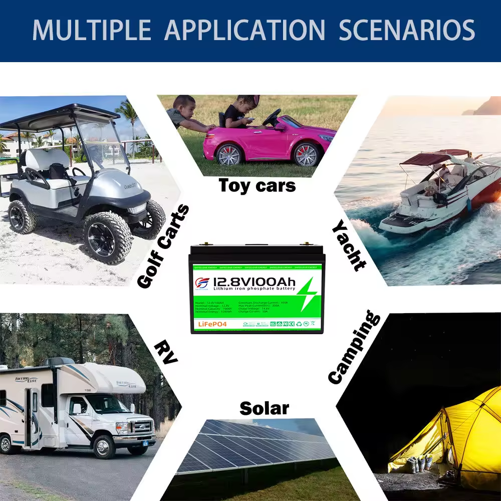 12V 100ah LiFePo4 Battery 12V 100Ah 150Ah 200Ah 300Ah LiFePo4 Lithium Battery 12V 100Ah 4000 cycles Caravan And Yacht Battery