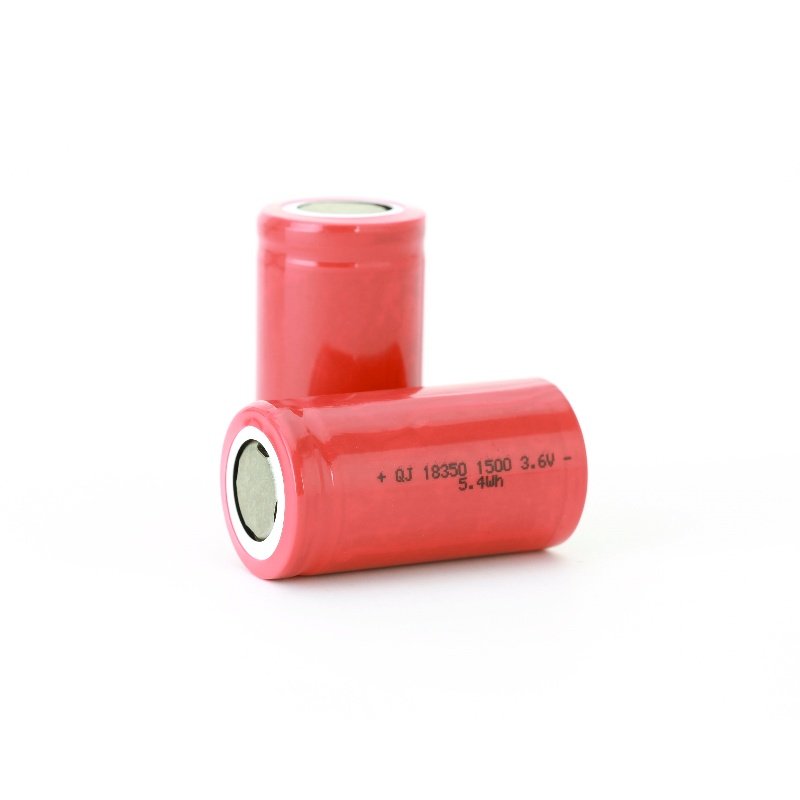 Wholesale High Capacity 18350 3.6V 1500mAh Cyclic Charging Rechargeable Cylindrical Digital Lithium Li Batteries Battery Cells