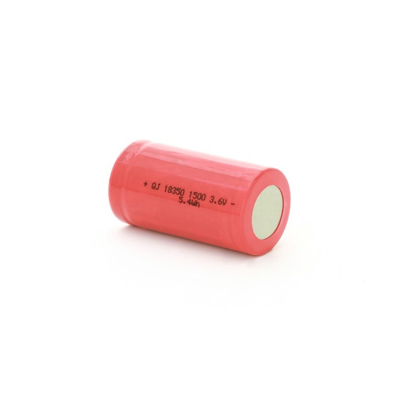 Wholesale High Capacity 18350 3.6V 1500mAh Cyclic Charging Rechargeable Cylindrical Digital Lithium Li Batteries Battery Cells