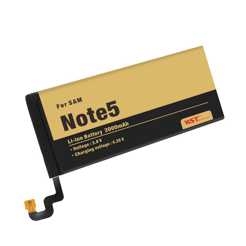 Consumer electronics digital replacement 3000mAh mobile phones batteries for samsung battery note 5