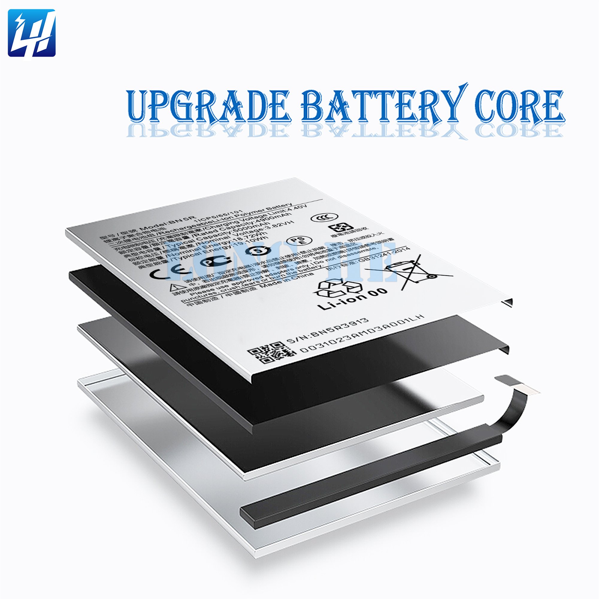Good Quality Replacement Parts For Redmi A3 5000mAh 3.82V BN5R Battery Digital Mobile Phone Batteries