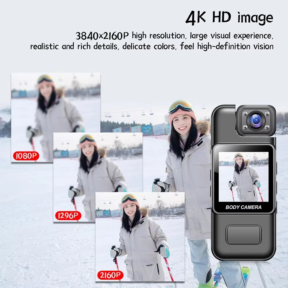 Ultra HD 4K WiFi Mini Camera Portable Digital Video Recorder Body Cam Infrared Night Vision Sports DV Small Camcorder