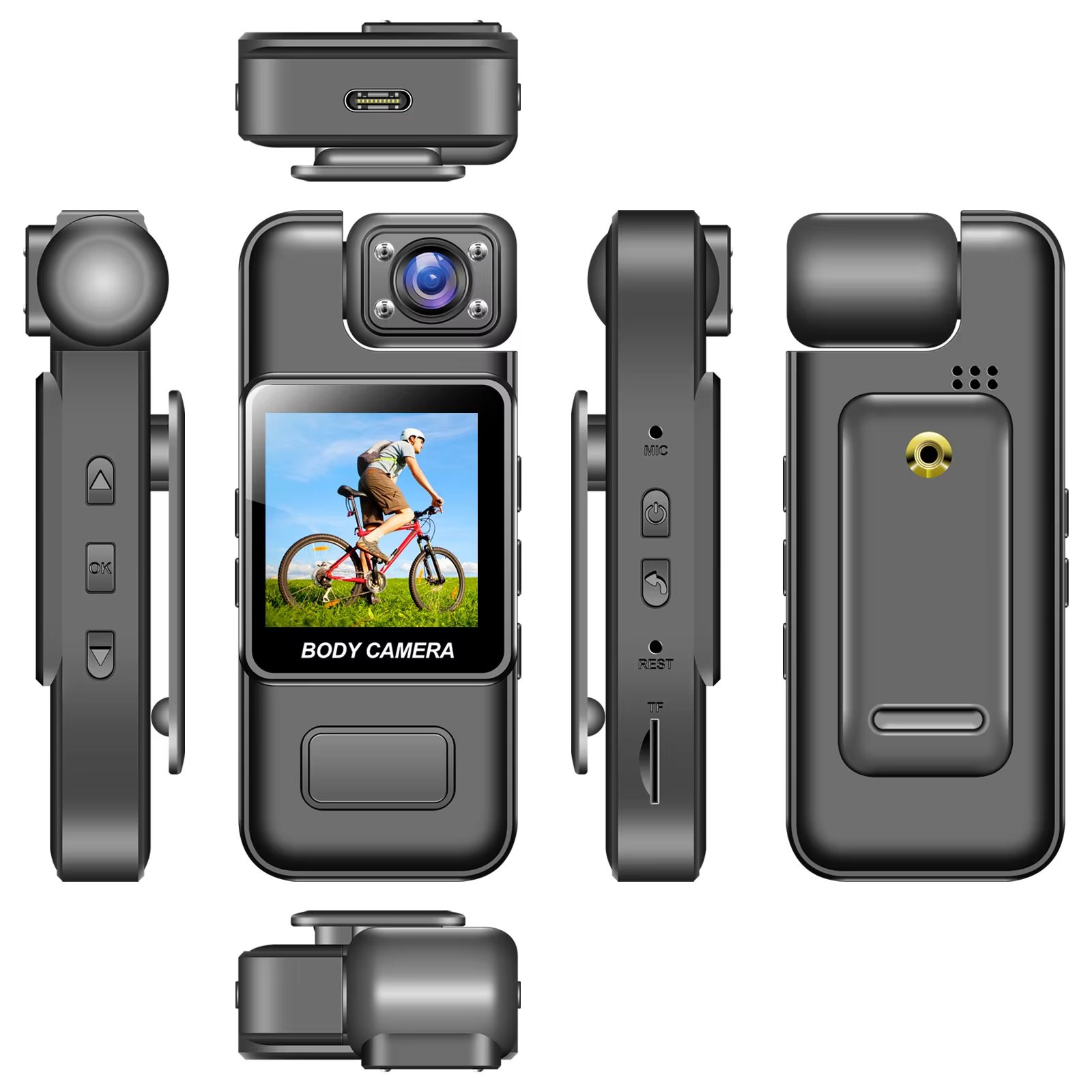 Ultra HD 4K WiFi Mini Camera Portable Digital Video Recorder Body Cam Infrared Night Vision Sports DV Small Camcorder