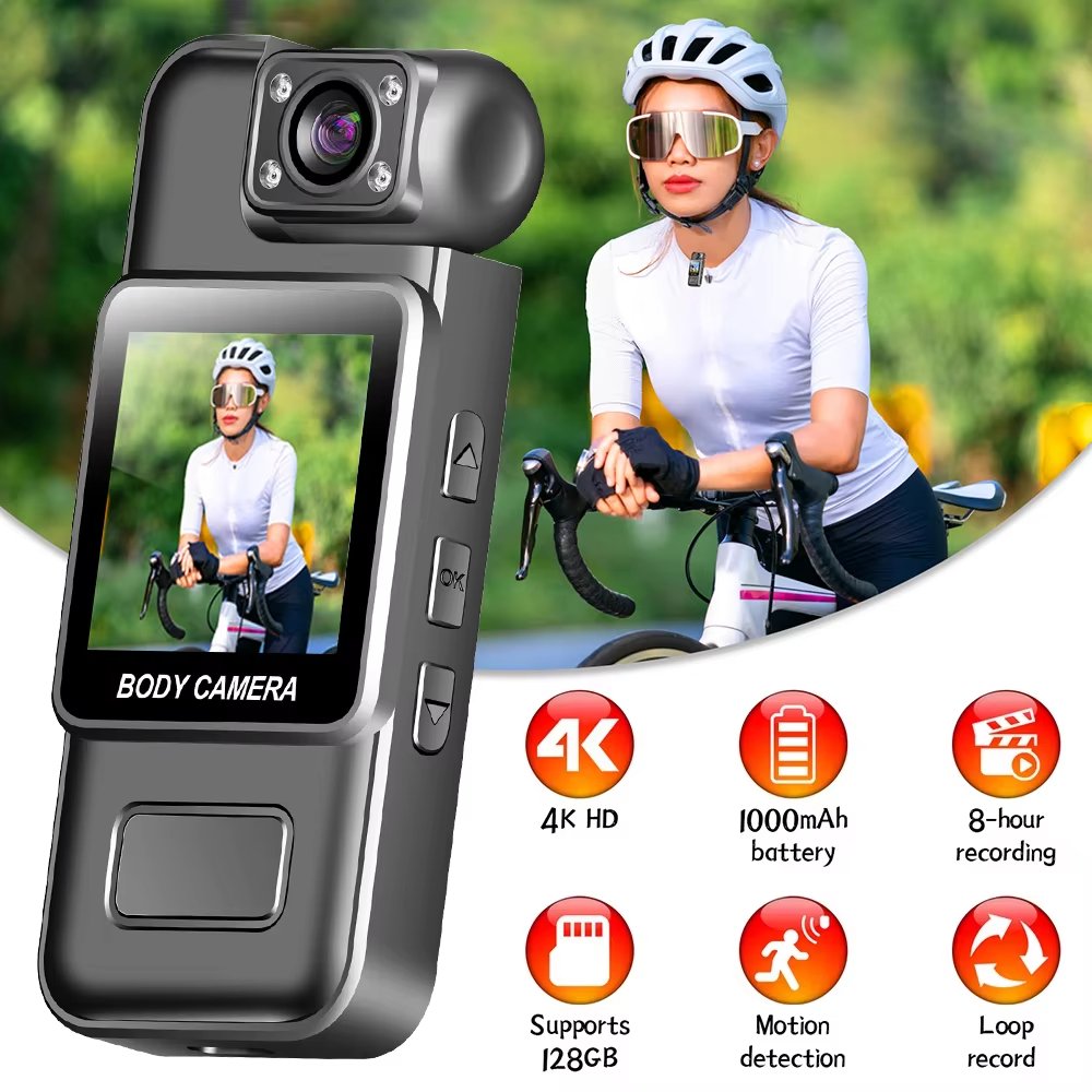 Ultra HD 4K WiFi Mini Camera Portable Digital Video Recorder Body Cam Infrared Night Vision Sports DV Small Camcorder