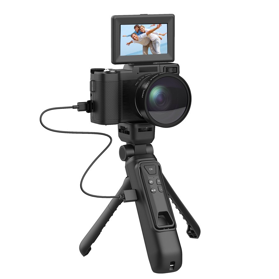 Winait Max 48 Mega Pixels Digital Camera with 3.0'' TFT Color Display Vlog 4k Digital Video Camera