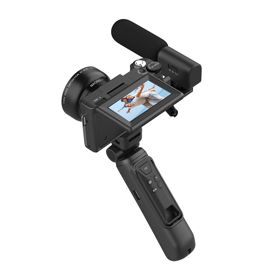 Winait Max 48 Mega Pixels Digital Camera with 3.0'' TFT Color Display Vlog 4k Digital Video Camera