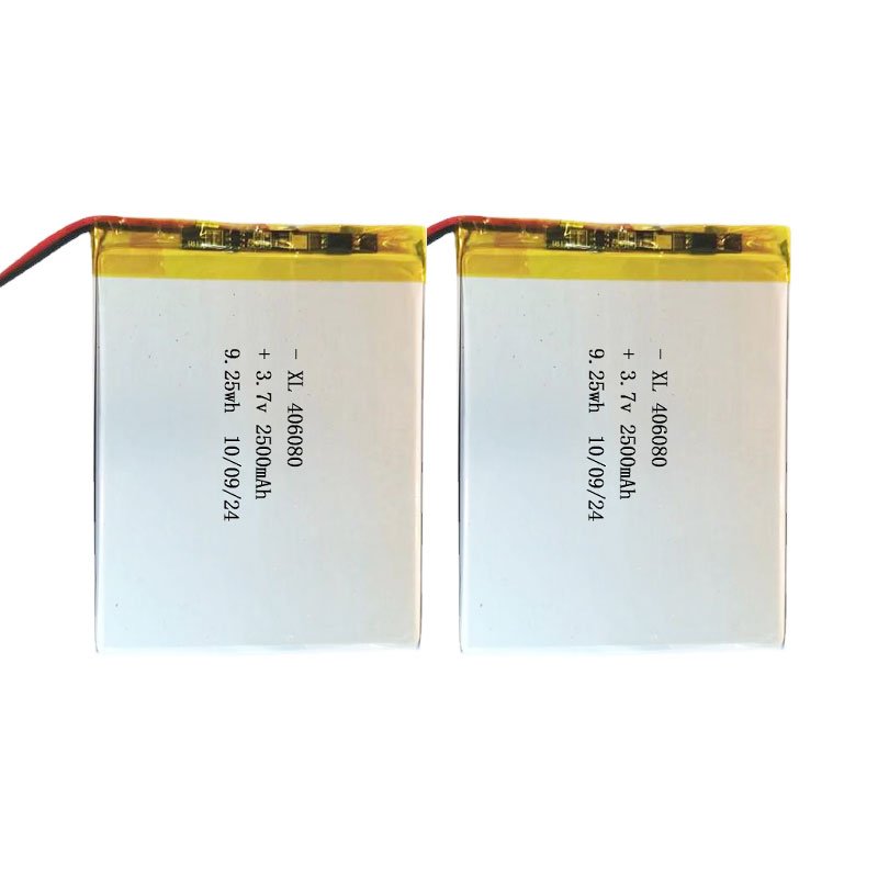 lipo batteries 406080 2S1P 806080 2500mah 3.7v 7.4v 9.25wh li-polymer lithium battery with PCB for tablet computer