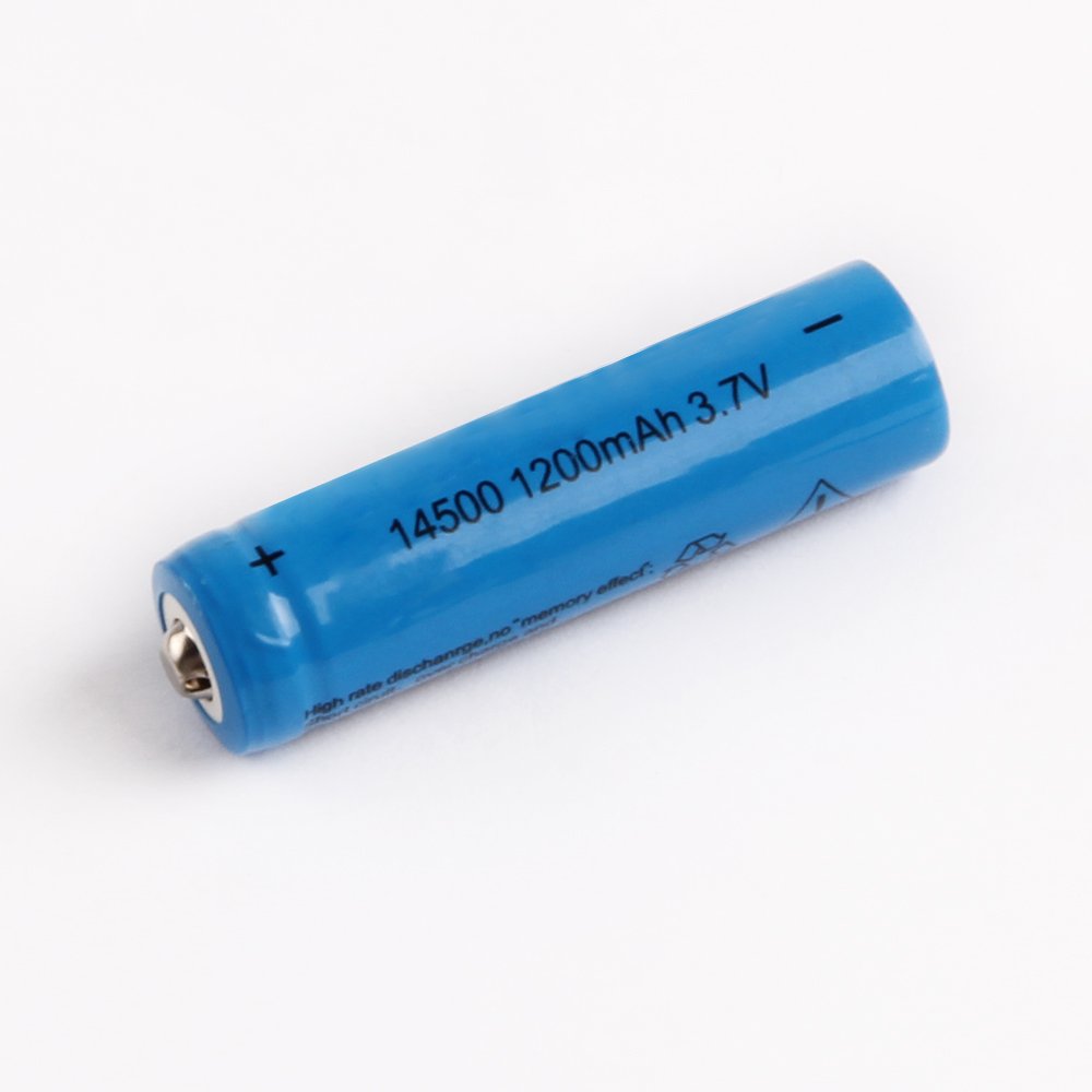 Cylindrical battery 3.7v 1200mah 1000mah 800mAh rechargeable 18500 battery lithium ion batteries