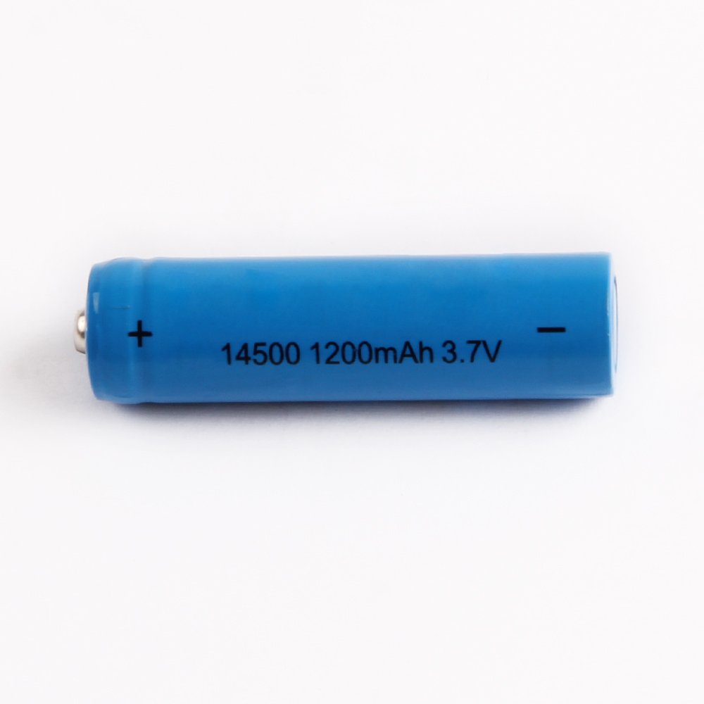 Cylindrical battery 3.7v 1200mah 1000mah 800mAh rechargeable 18500 battery lithium ion batteries