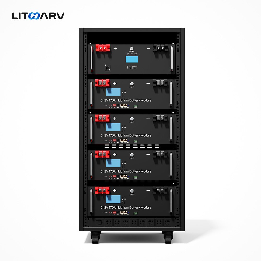 Household High Voltage Lithium Energy Storage Battery 500Ah LifeP04 Batteries Packs
