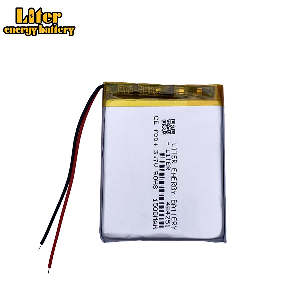 1500mAh 3.7V 484251 Li-ion Battery Li-Polymer Rechargeable Cell For Recorder Reader GPS Navigator DVD PAD Notebook