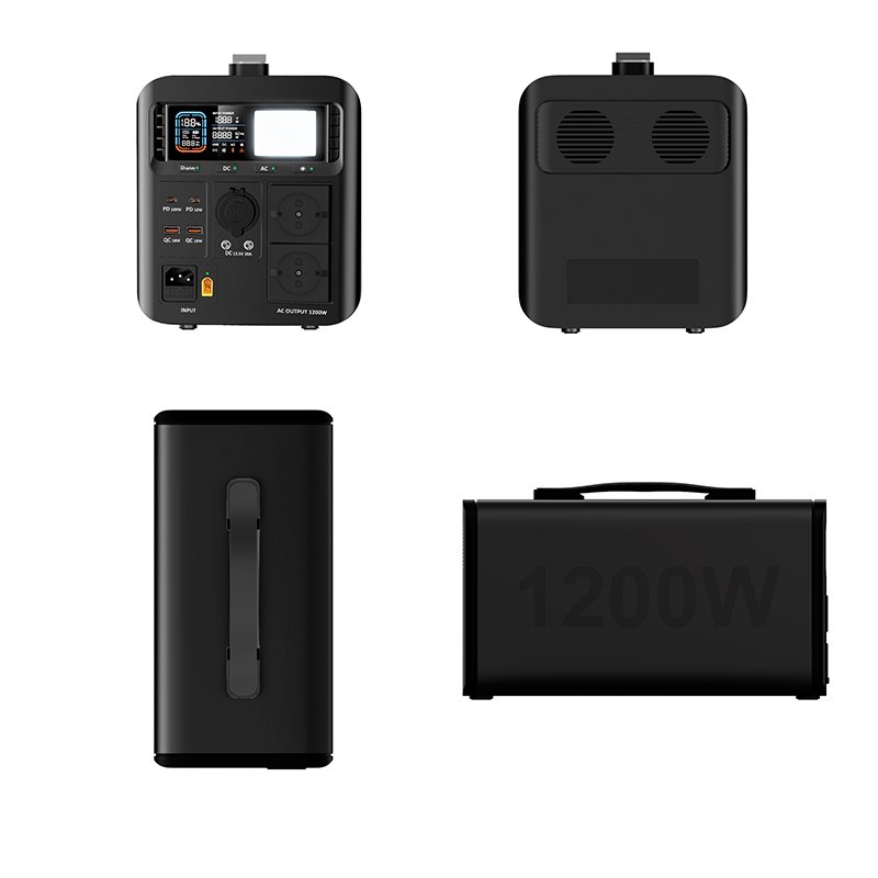 Solavita 1200W 1008wh Portable Solar Power bank 24v Lithium Battery for Outdoor Activities 18650 Battery