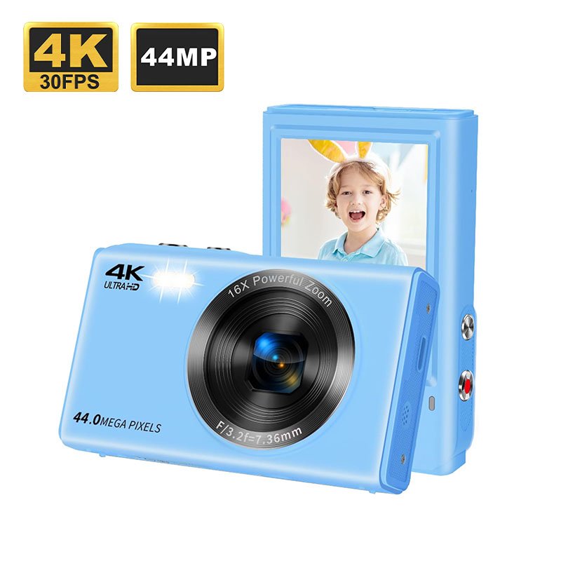 SPRITE GROUP Digital Camera for Photography 3.0" HD IPS AF function 13 millions resolution CMOS 4K 30FPS video Digital Camera