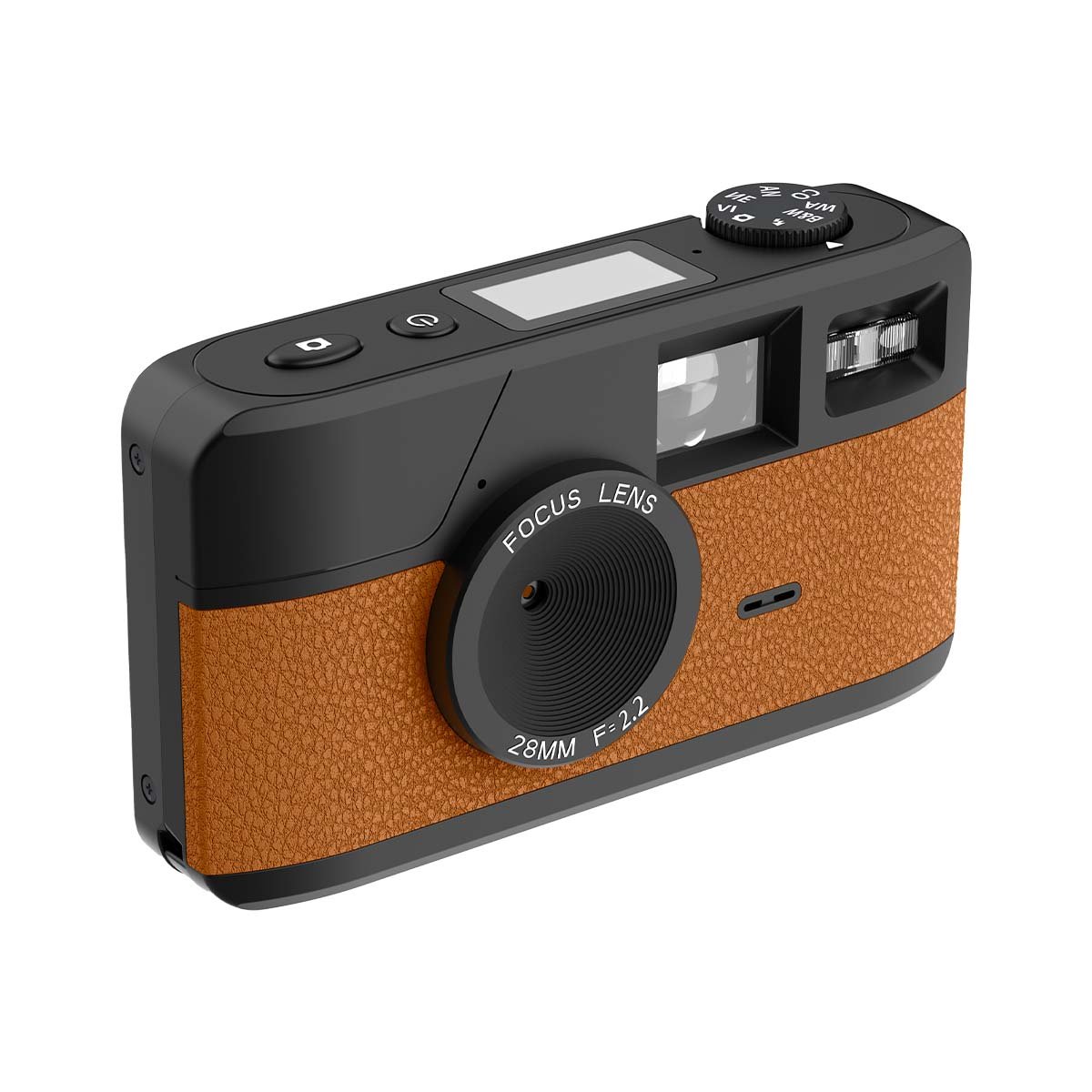 Screenless Wifi Digital Camera Screen-free 12MP Images Retro No Screen with Photo Counter 8 Filters LED Flash Camping Camera