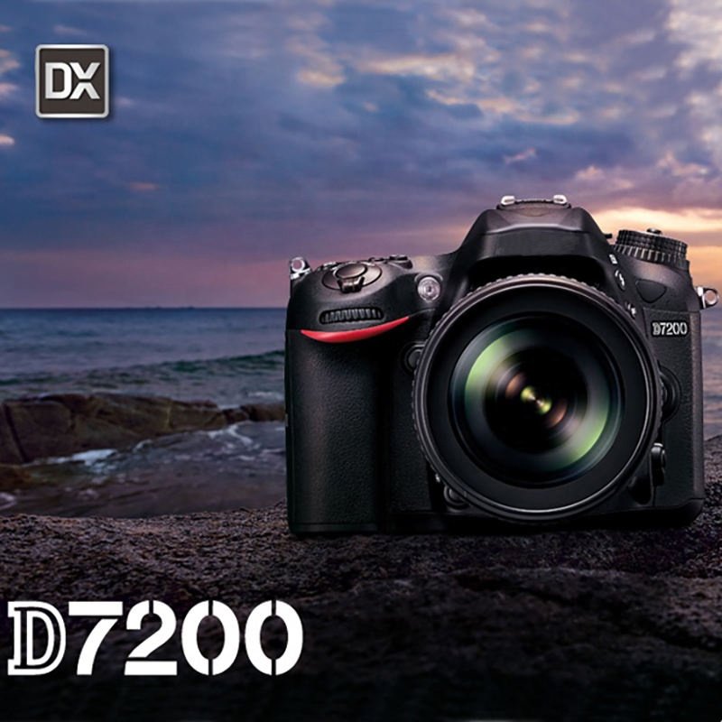 DongFu Wholesale Original 99% New D7200 SLR Camera with Nikkor 18-140mm VR Stabilization Lens High Quality Digital Camera