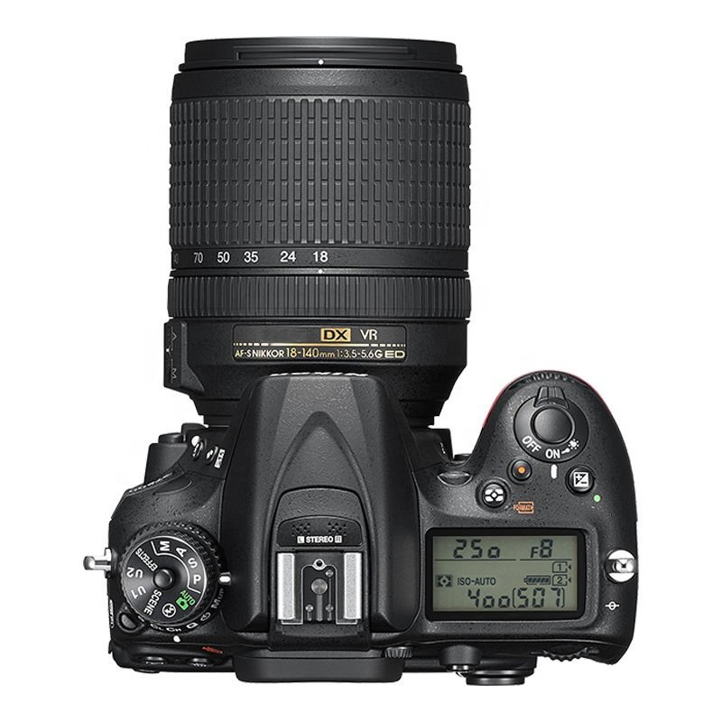 DongFu Wholesale Original 99% New D7200 SLR Camera with Nikkor 18-140mm VR Stabilization Lens High Quality Digital Camera