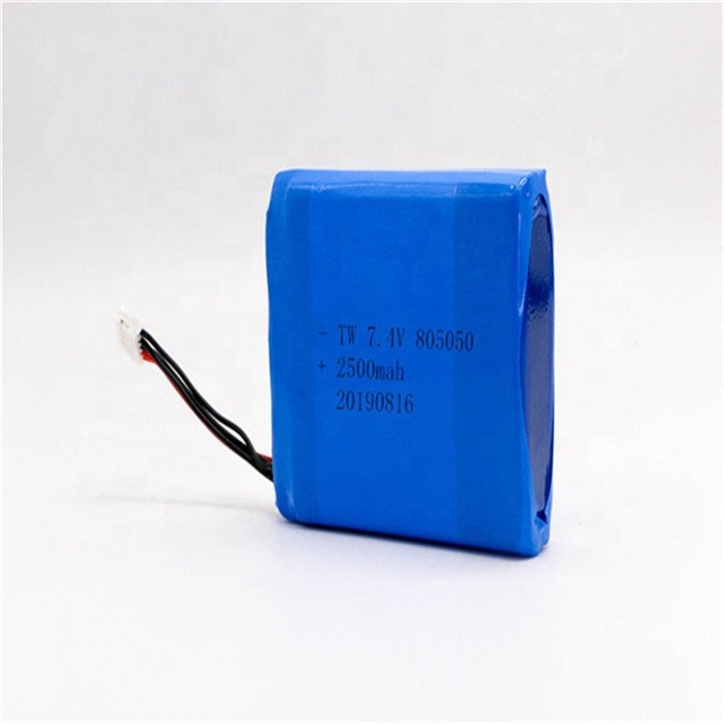 Ultra Thin Lipo Battery 805055 3.7v 2500mah Rechargeable Lithium Polymer Battery For Digital Devices