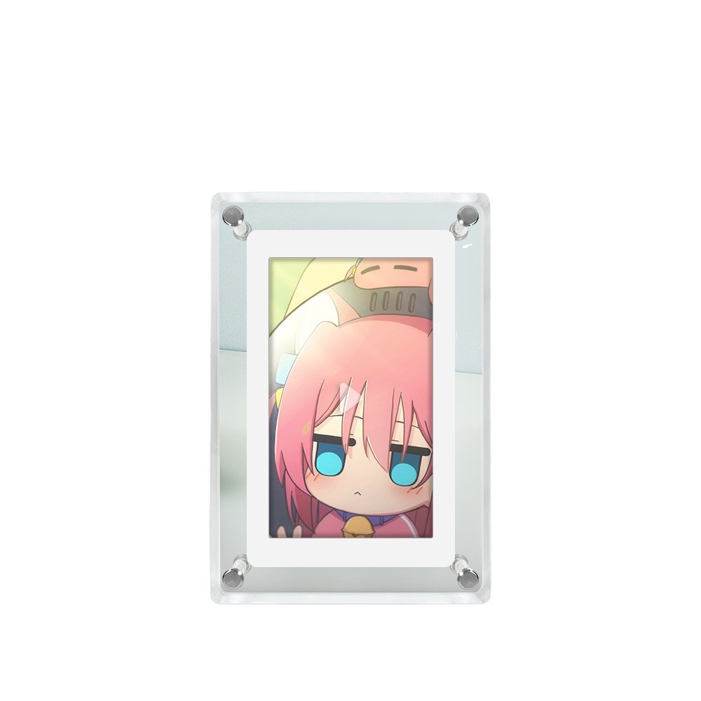Hot Sale 5 Inch Acrylic IPS Digital Picture Frame USB Interface Displays MP4/AVI Videos MP3 Audio US Plug Digital Photo Display