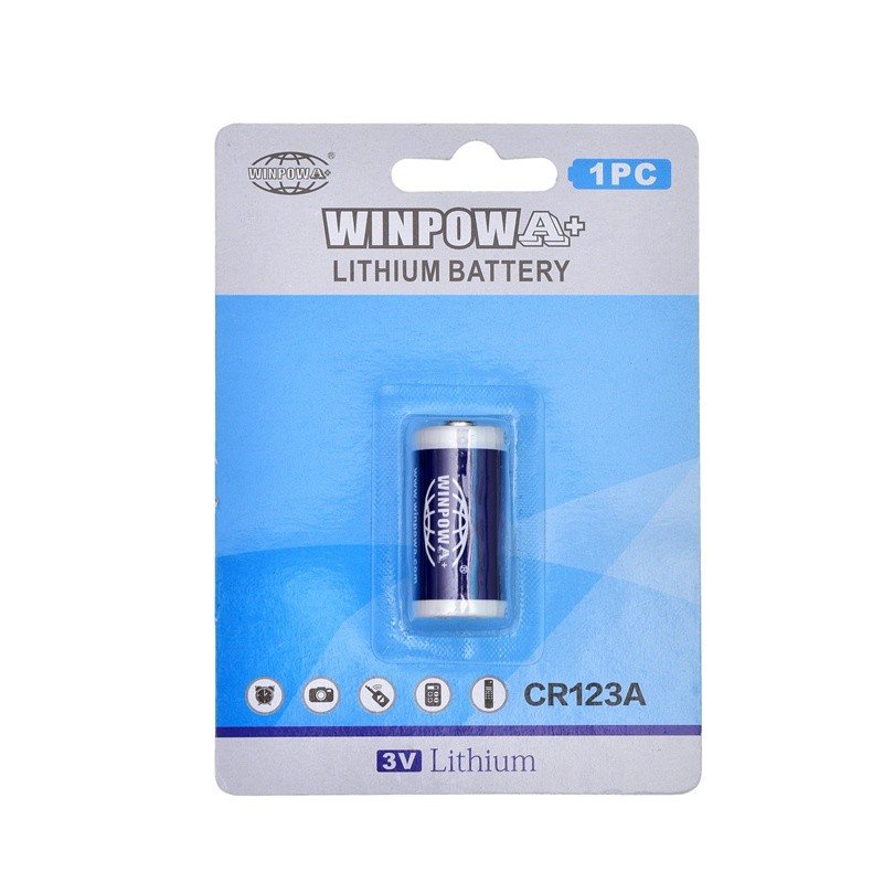 lithium ion batter water meter battery cr123a 1700mah battery