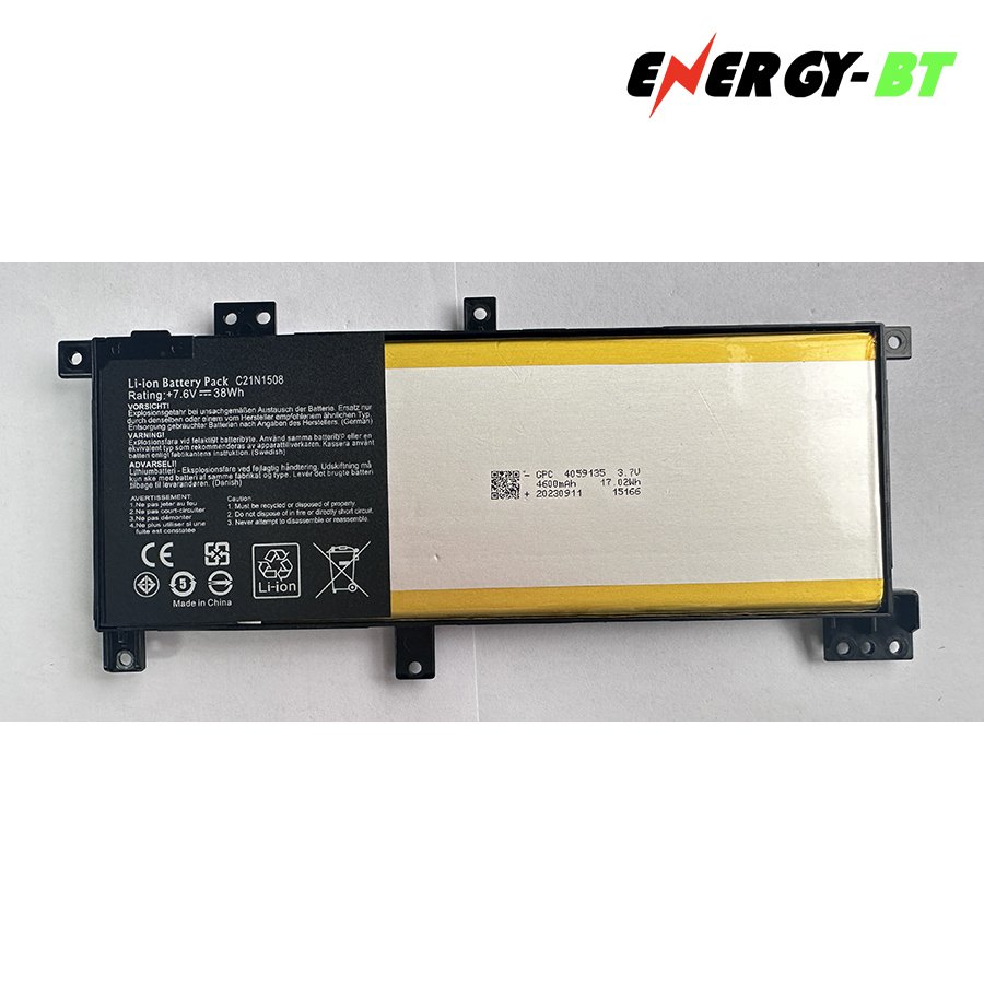 Battery for laptop asus C21N1508 A456U F456U K456U R457U X456U X456UA X456UB X456UF lithium batterie